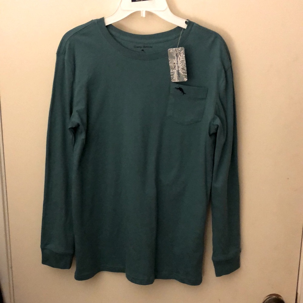 NWT. Boys long sleeve cotton shirt Tommy Bahama